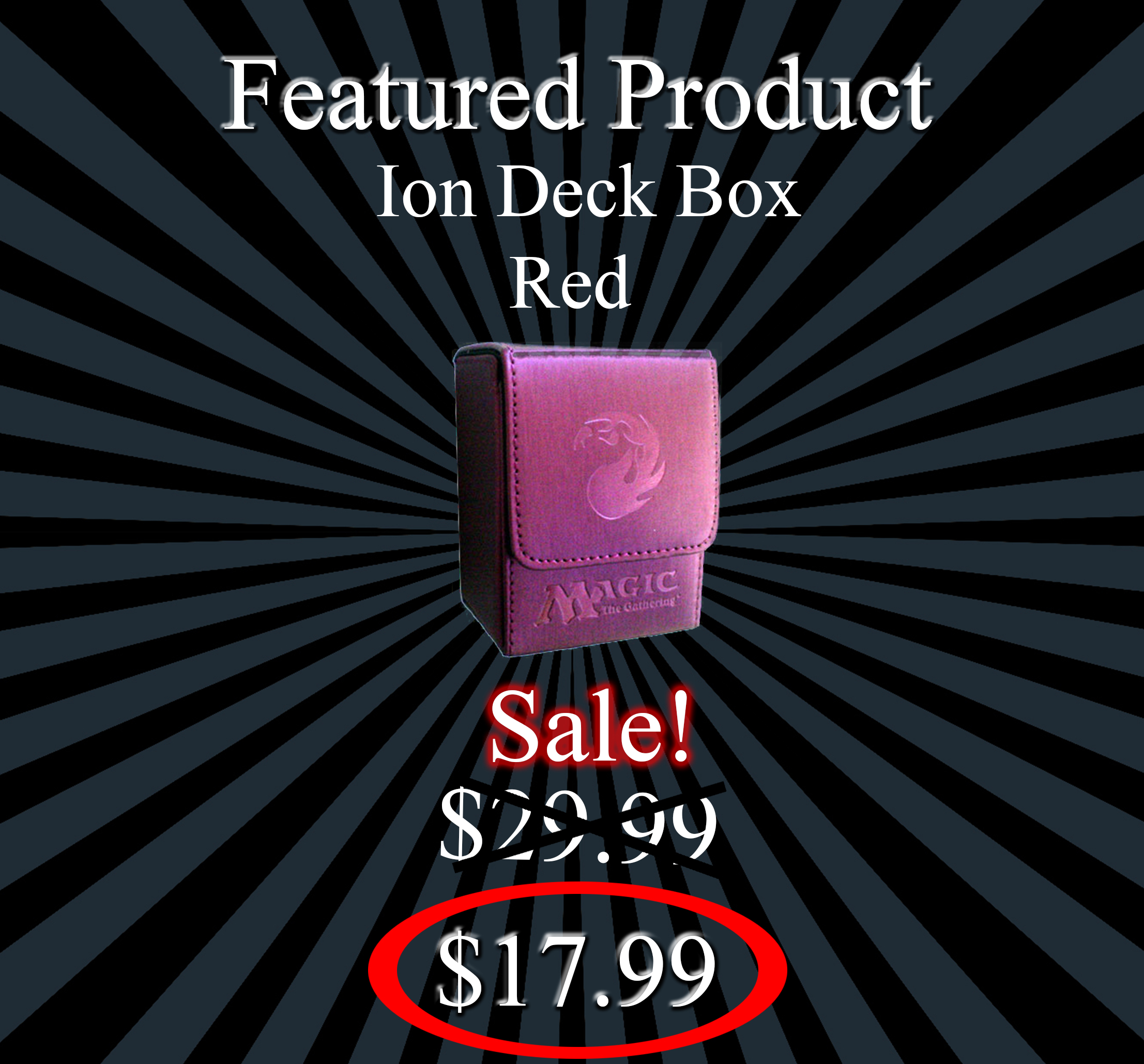 Ion Deck Box - Red